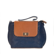 Женская сумка Masco (Маско) Blue & Terracote big clutch
